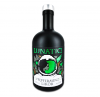 Lunatic! Pfefferminzlikör 21% Alk. Vol. Lunatic! Pfefferminzlikör 21% Alk. Vol.