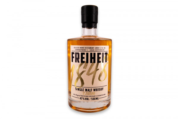 Whisky Freiheit 1848 7 Jahre gereift 47% Alk. Vol.